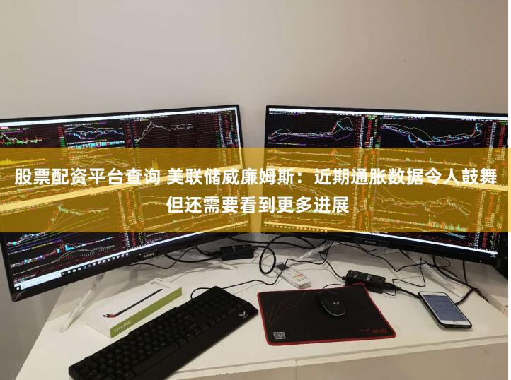 股票配资平台查询 美联储威廉姆斯：近期通胀数据令人鼓舞 但还需要看到更多进展