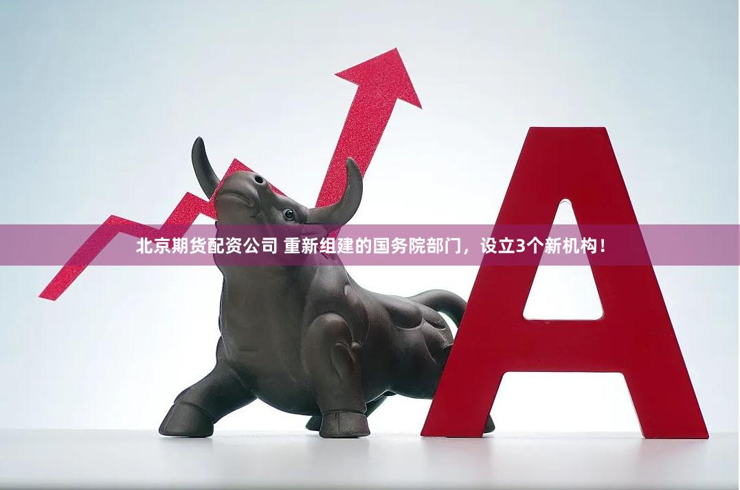 北京期货配资公司 重新组建的国务院部门，设立3个新机构！
