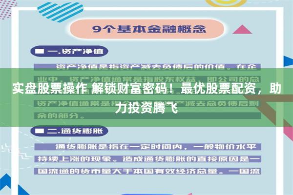实盘股票操作 解锁财富密码！最优股票配资，助力投资腾飞